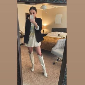 Steve Madden Western Knee-High Boots (New)